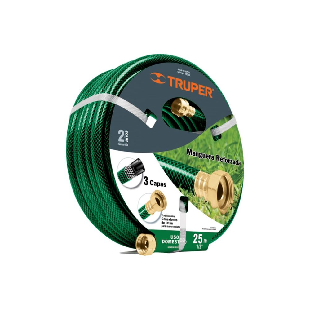 Шланг садовый 25м MAN-25X1/2R TRPR