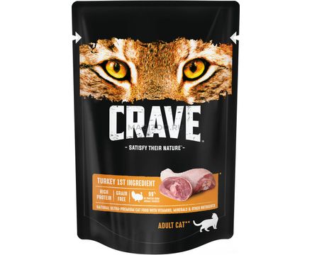 Корм Crave 70г Индейка в желе