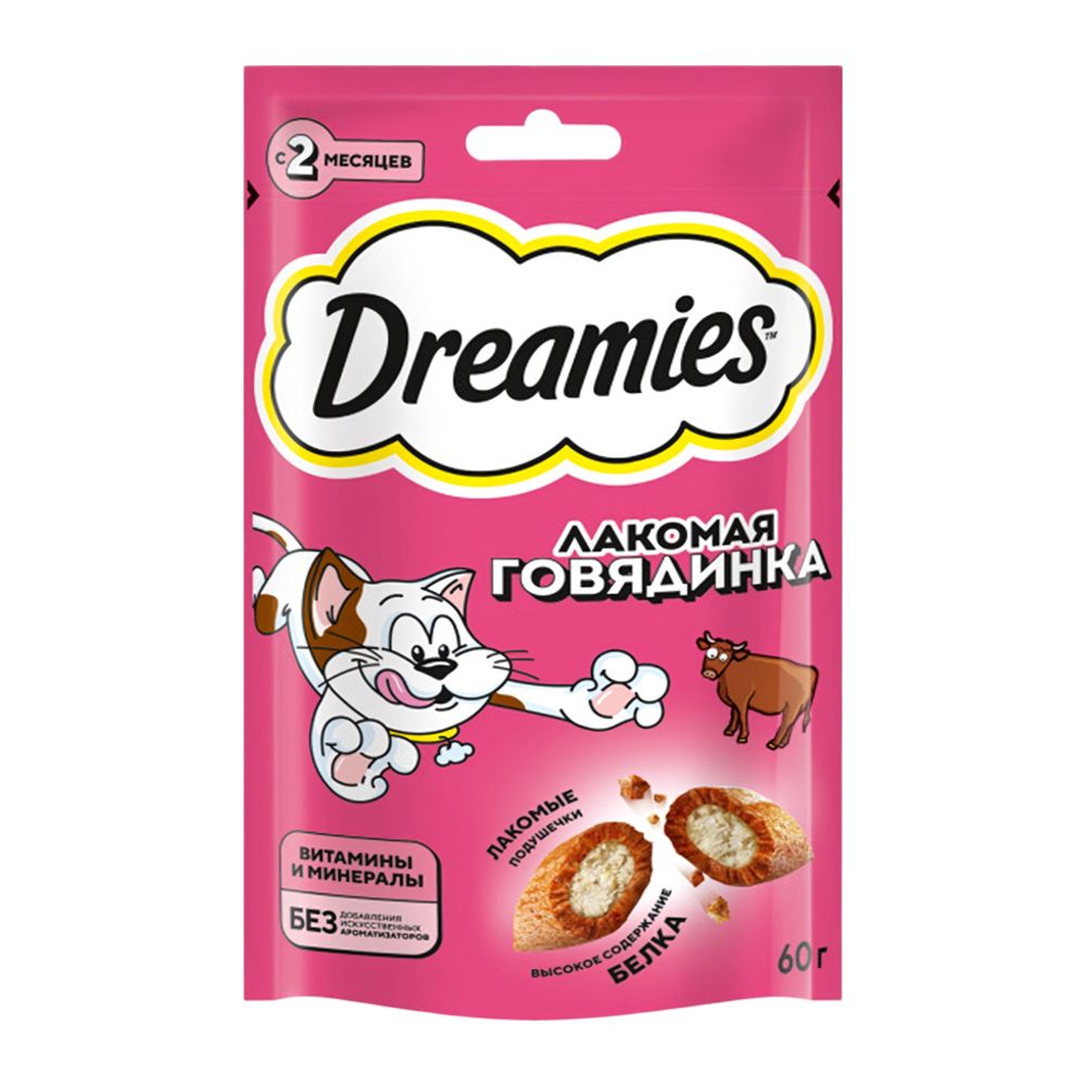 Лакомство для Кошек Dreamies Говядина 60г