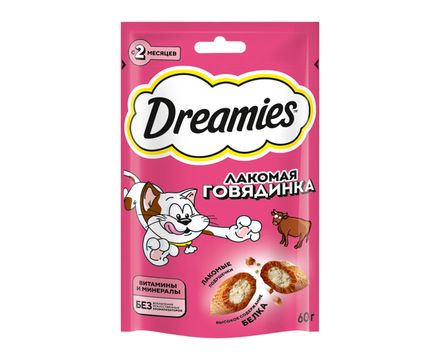 Лакомство для Кошек Dreamies Говядина 60г