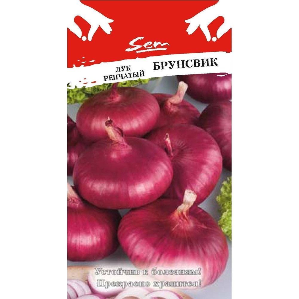 Лук репчатый Брунсвик 1г Русский Огород