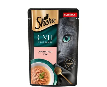 Корм Влажный для Кошек Sheba Суп Коллекция Форель 70г