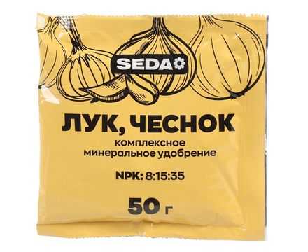 Удобрение Лук, чеснок Seda , 50 г