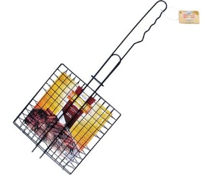 Решетка - гриль Искра для мяса двойная 23х23