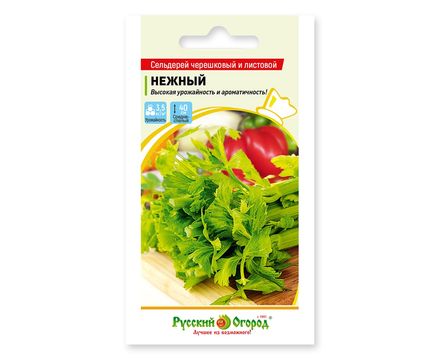 Сельдерей черешковый и листовой Нежный 0,5 г Русский Огород