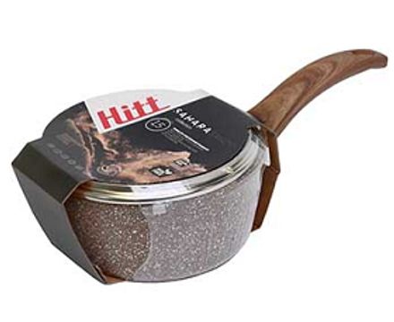 Ковш HITT Sahara Sandy 16см стекл. крышка HS-SS16