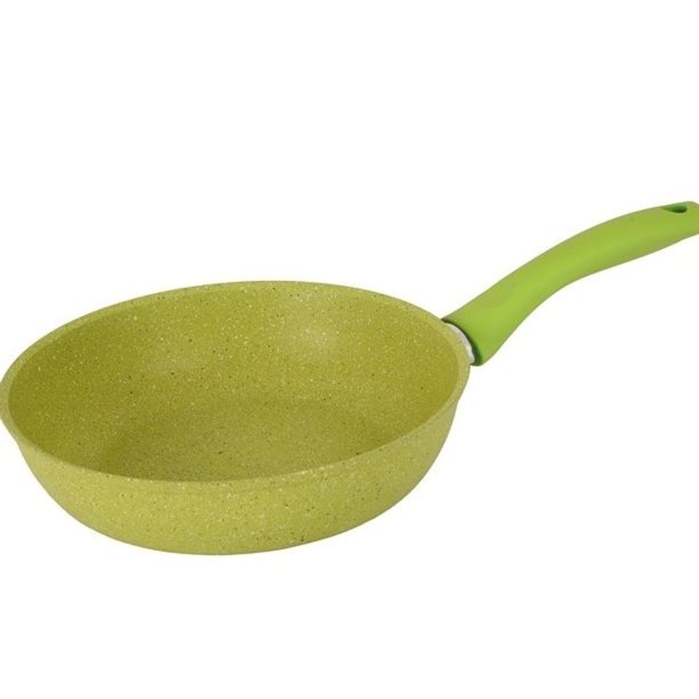 Сковорода Kukmara Trendy style lime 24см с ручкой Спецторг