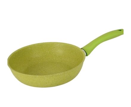 Сковорода Kukmara Trendy style lime 24см с ручкой Спецторг