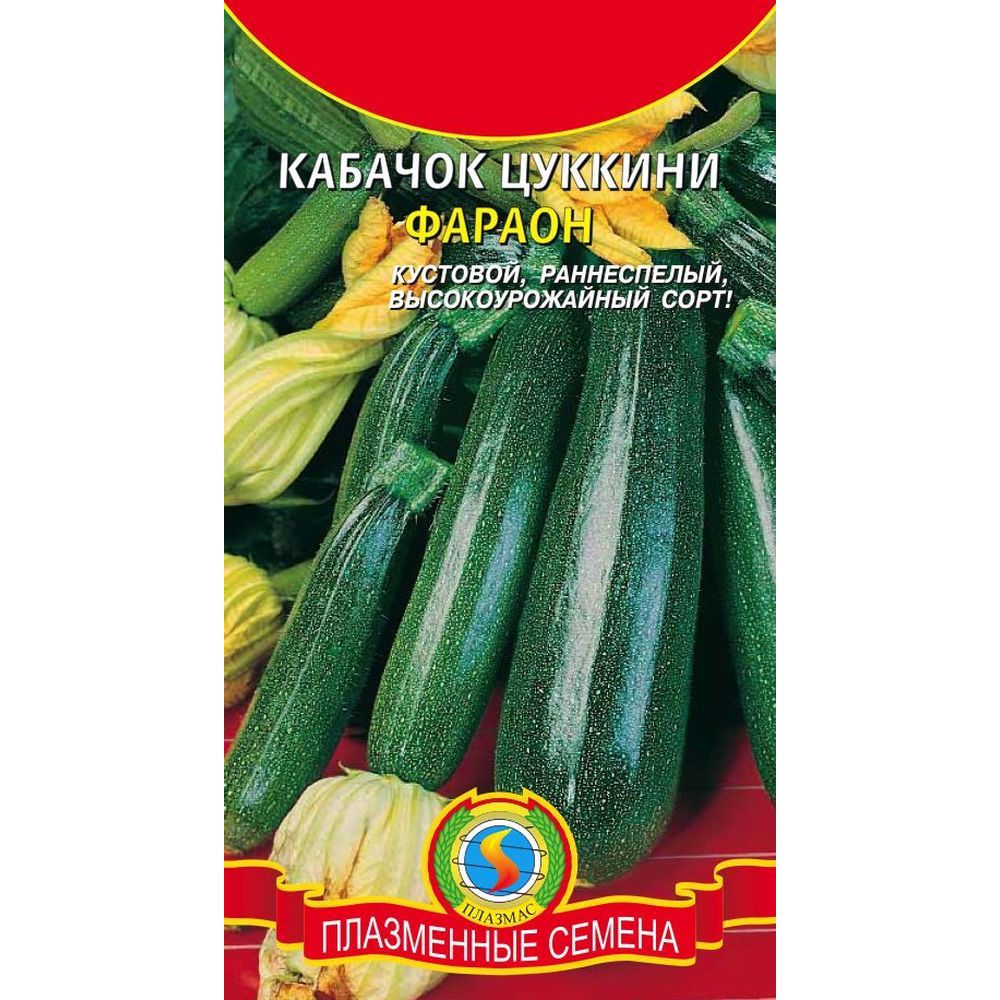 Кабачок цуккини Фараон 10 шт Плазменные семена