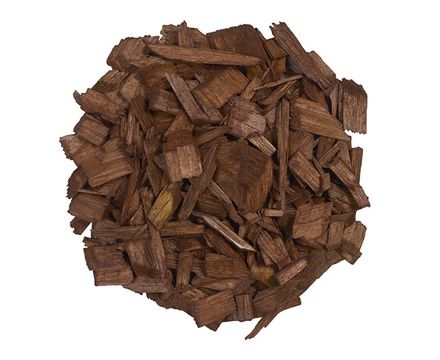 Декоративная щепа Коричневая 60л 
