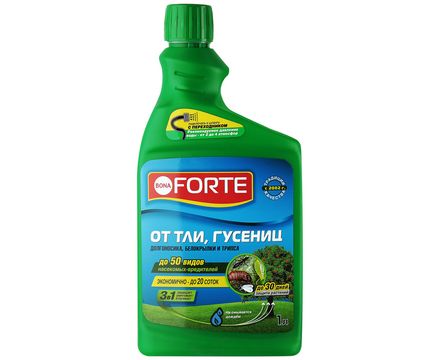 Bona Forte Дополнительный флакон концентрат от Тли, гусениц и др насекомых 1л
