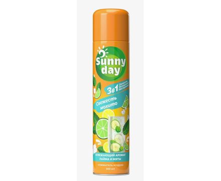 Освежитель воздуха  300мл   Свежесть мохито Sunny Day    