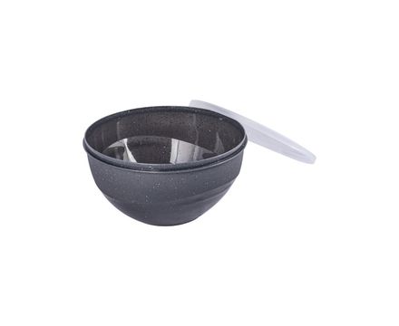 Миска с крышкой Granite 1л серый