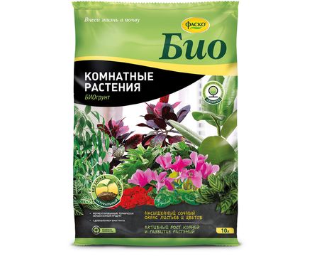 Грунт БИО для комнатных растений 10л 