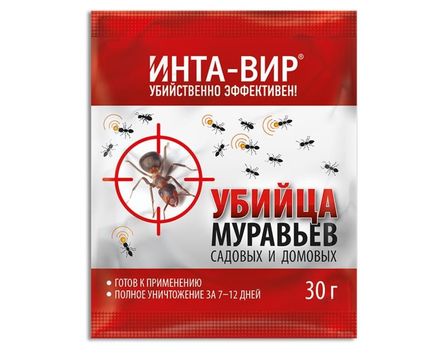 Инта-Вир Инсектицидное средство от муравьев 30г 