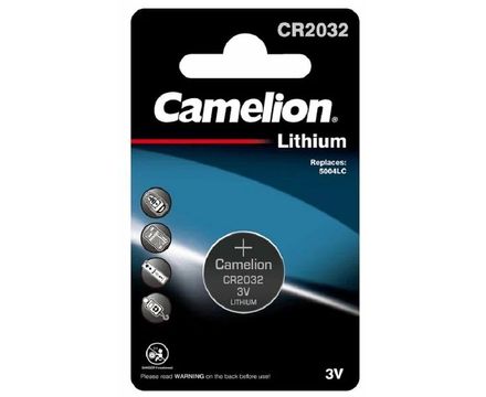 Батарейка литиевая,3V,  Camelion  CR2032 BL-1  кол-во 1шт