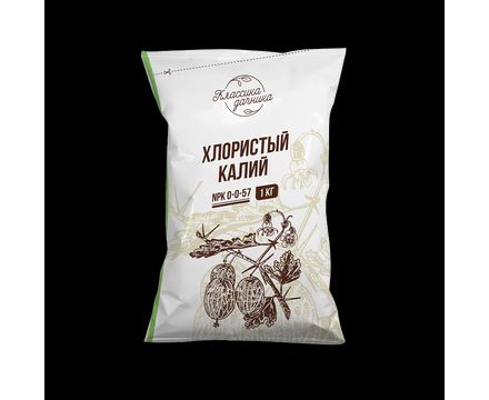 Хлористый калий 1кг 