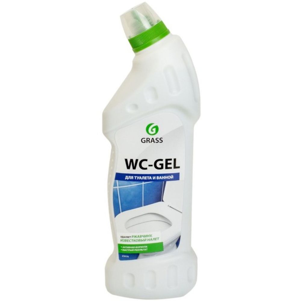 Средство для чистки сантехники WC-Gel 0,75л (кислотное) Grass