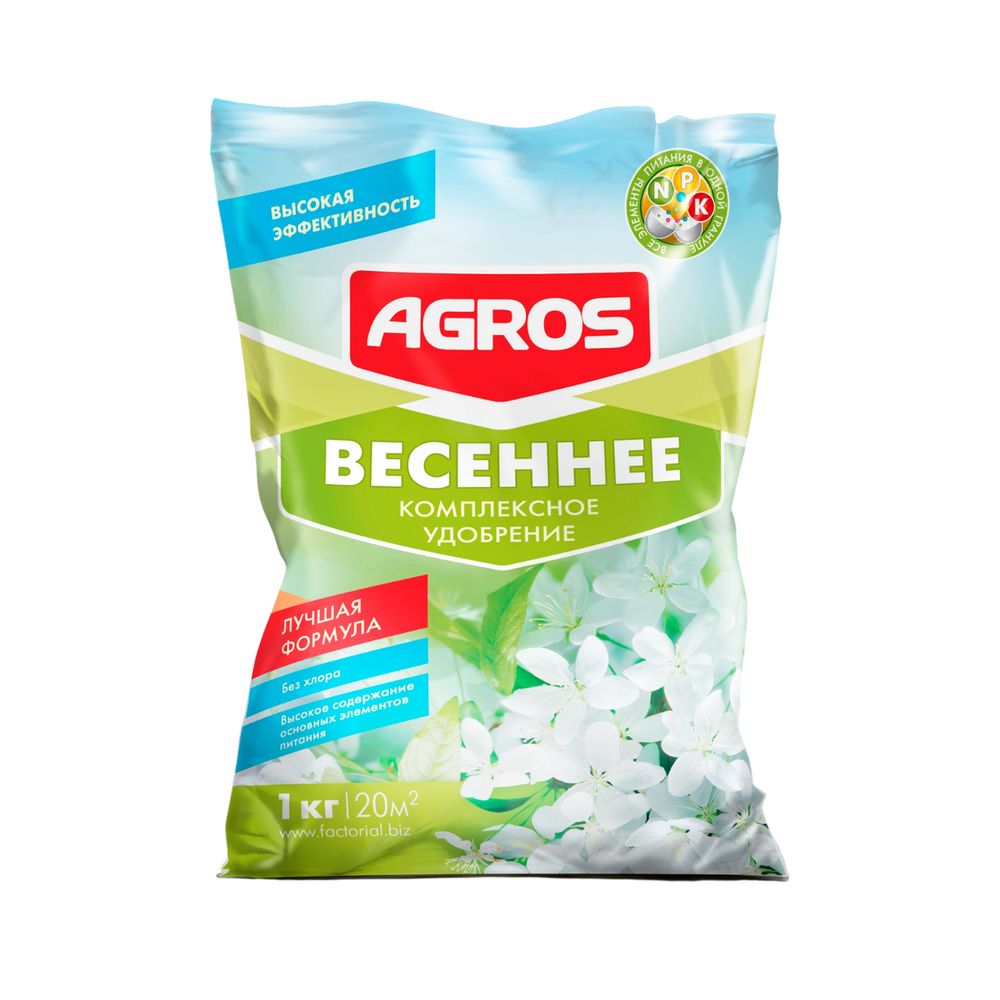 Комплексное удобрение Весеннее Лучшая Формула 1кг 