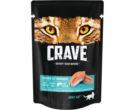 Корм Crave 70г  Лосось в желе