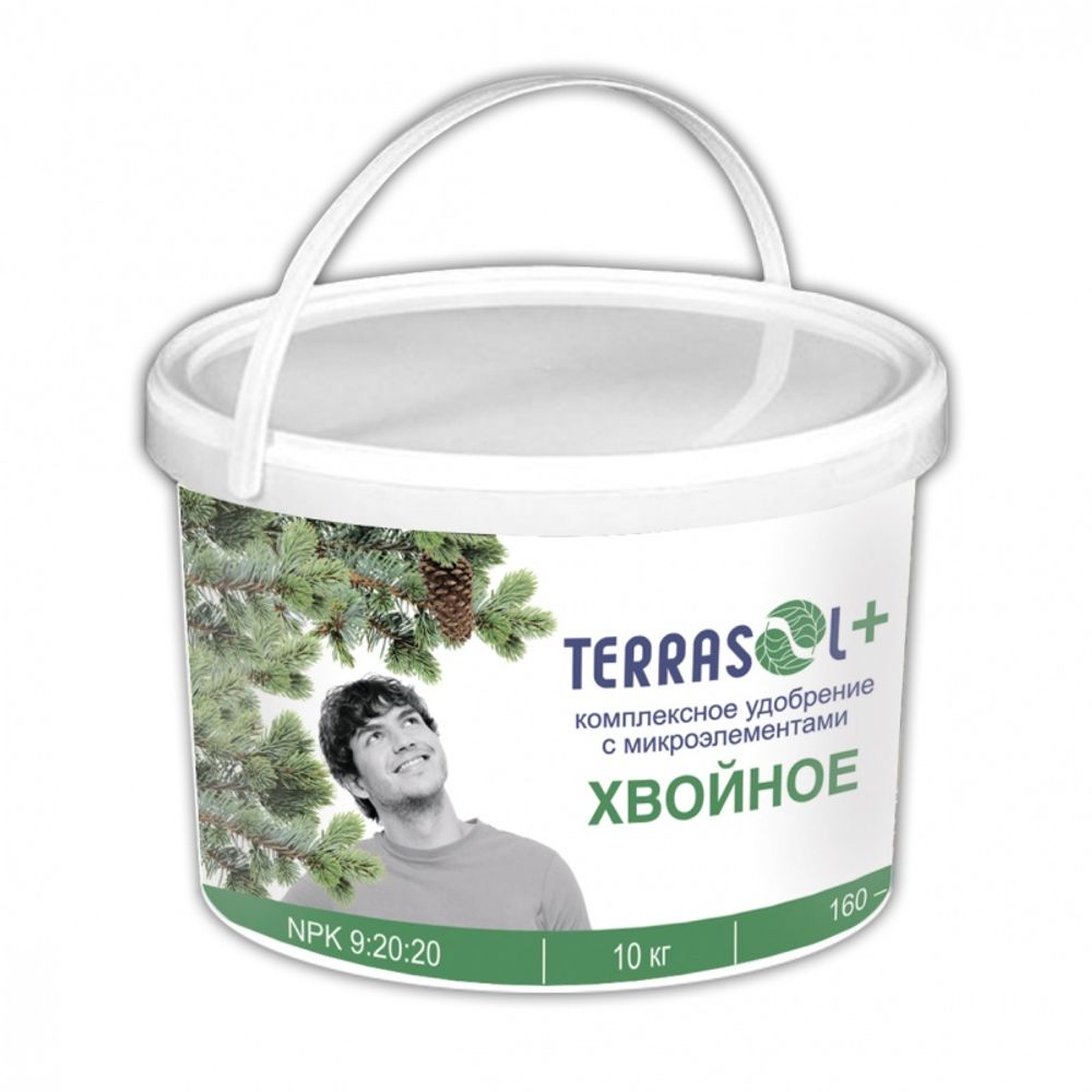 Удобрение минеральное гранул TerraSol Хвойное 10 кг 
