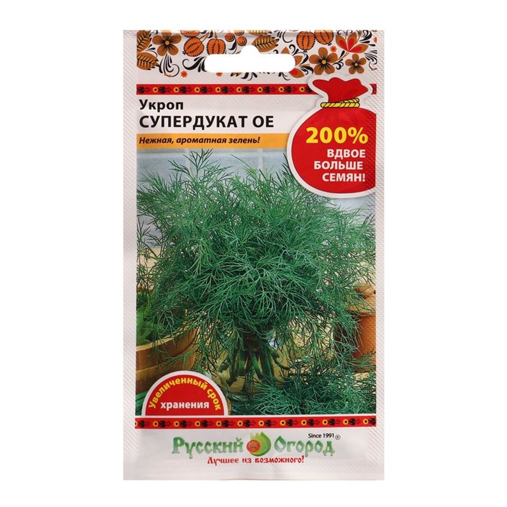 Укроп Супердукат 5г Русский Огород