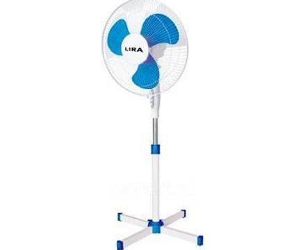 Вентилятор напольный LIRA LR 1101 blue Висс