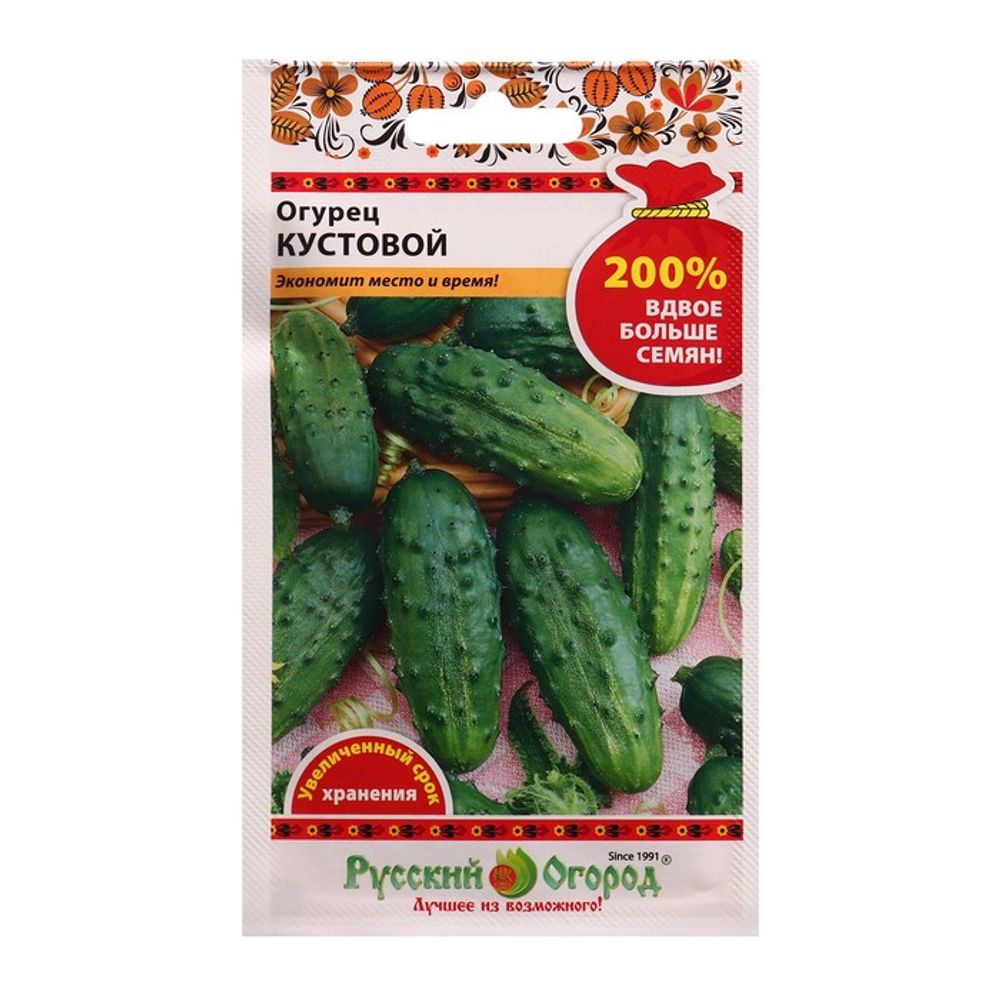 Огурец Кустовой 1г Русский Огород