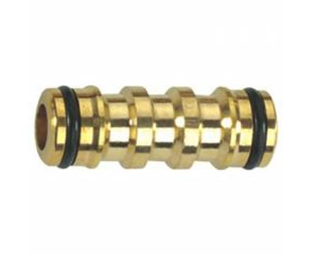 Переходник двухсторонний латунь LYM 5804С Listok