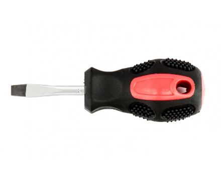 Отвертка Anti-Slip SL5х38мм CrV двухкомпонентная рукоятка Matrix