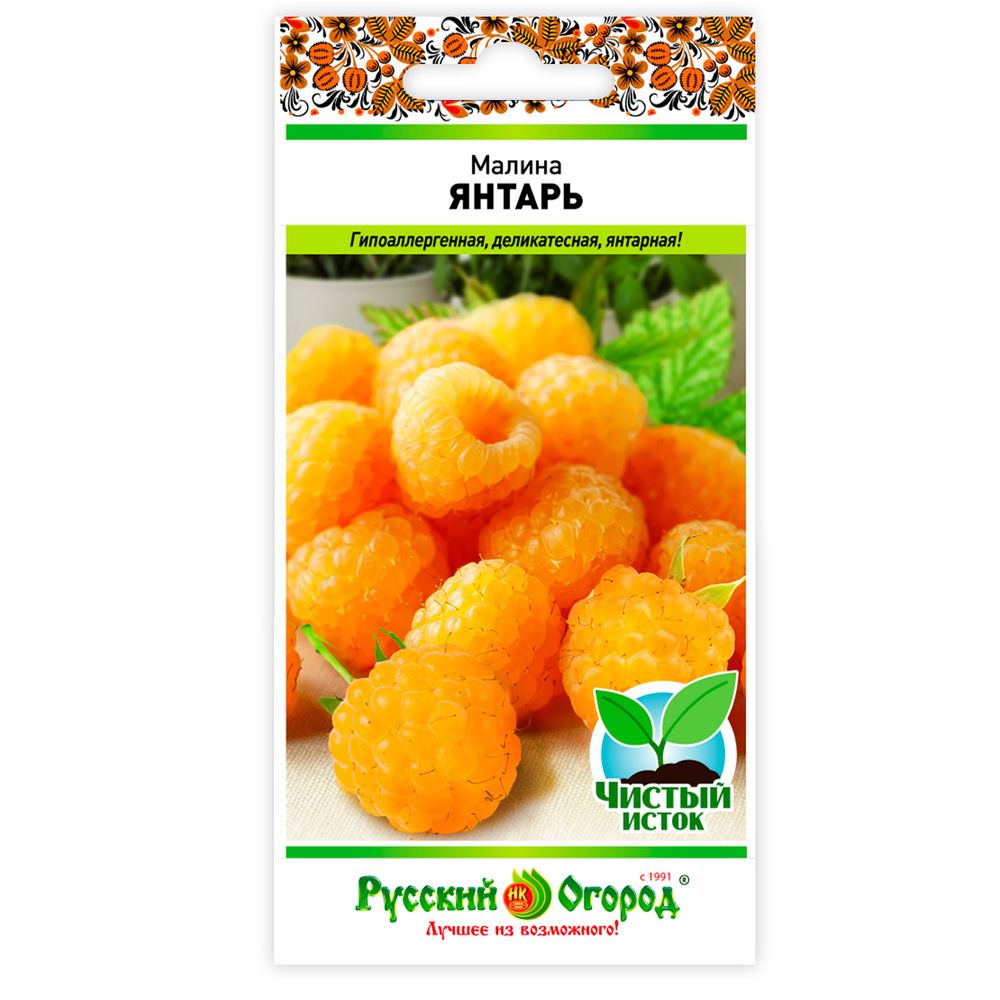 Малина желтая Янтарь (22шт)