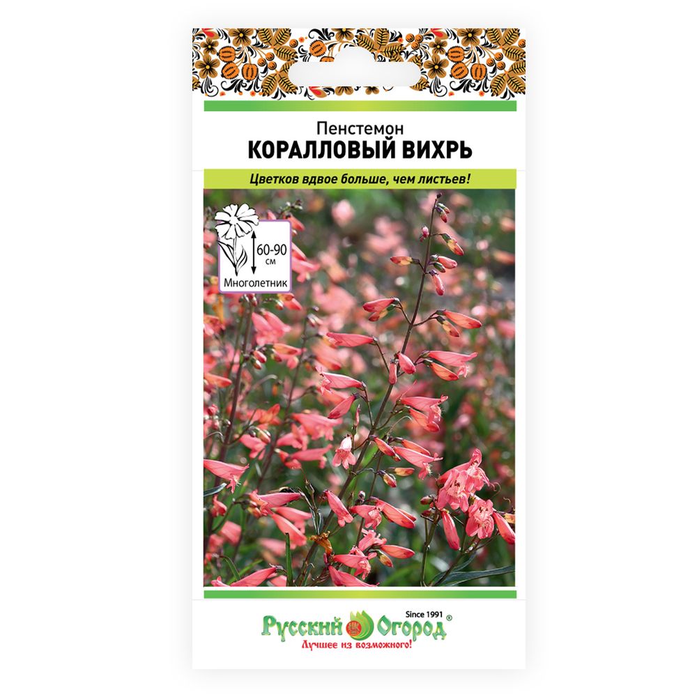 Пенстемон Коралловый вихрь (5 шт) Русский Огород