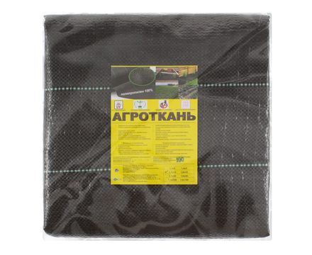 Агроткань застилочная плотность 100г-м2 1,05х10м черная ЧЗМ