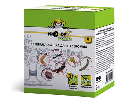 Клеевая ловушка для насекомых Ловчий пояс 5м Nadzor