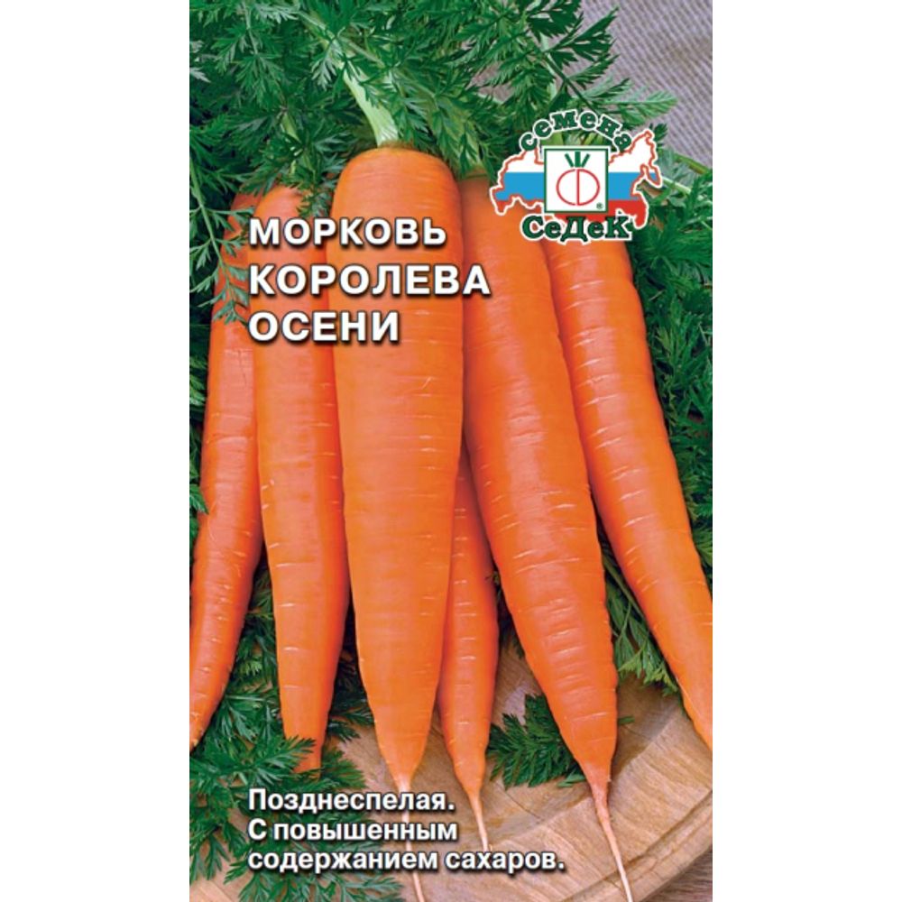 Морковь Королева Осени 2г Седек