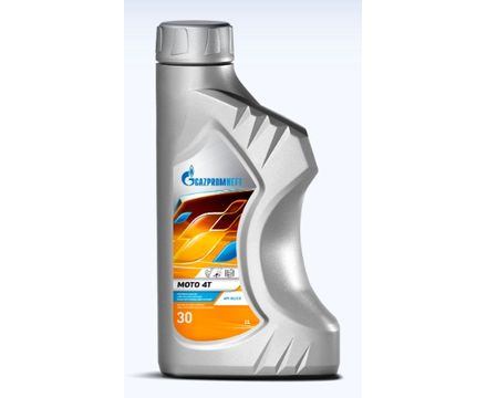 Масло моторное Moto 4T 30 1л минеральное Gazpromneft 
