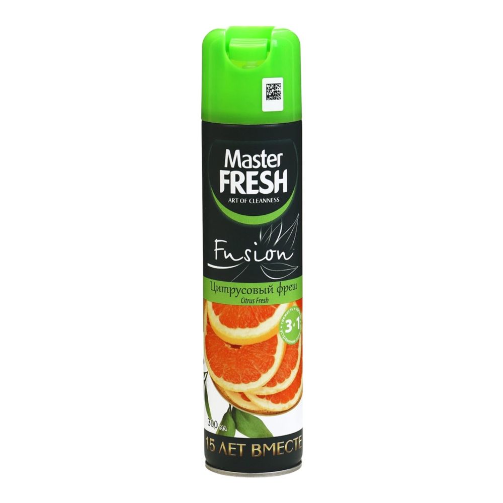 Освежитель воздуха Цитрусовый фреш 300мл Master Fresh