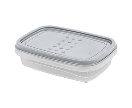 Контейнер 0,3 л для продуктов с гибкой крышкой  пепельный жемчуг