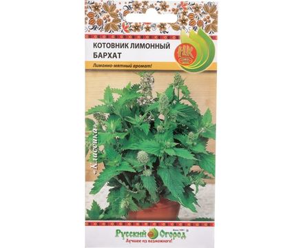 Котовник лимонный Бархат 0,1г Русский Огород