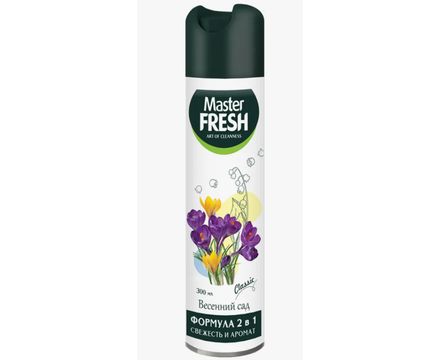 Освежитель воздуха Весенний сад 300 мл Master FRESH Classic 