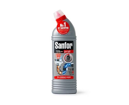 Гель для труб 5минут 750мл Sanfor ТДК 