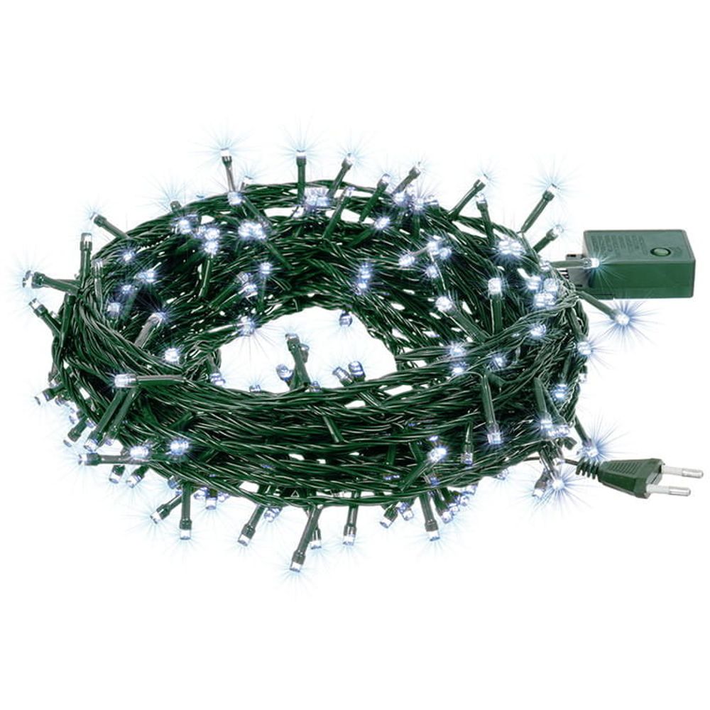 Гирлянда Нить 300 ламп LED 30м холодный