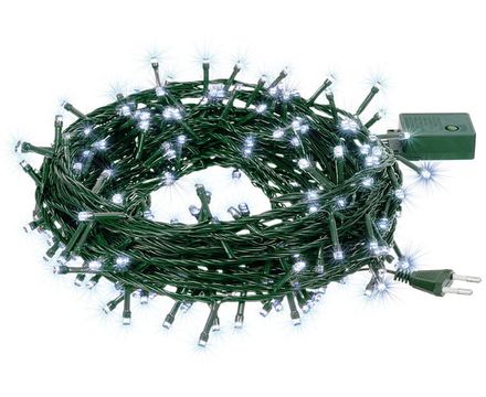 Гирлянда Нить 300 ламп LED 30м холодный