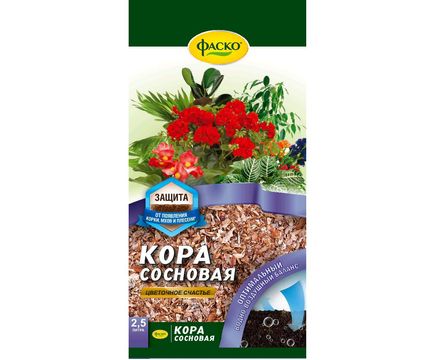 Кора сосновая Цветочное счастье 2,5л 