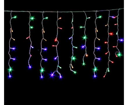 Гирлянда уличная Бахрома RGB 