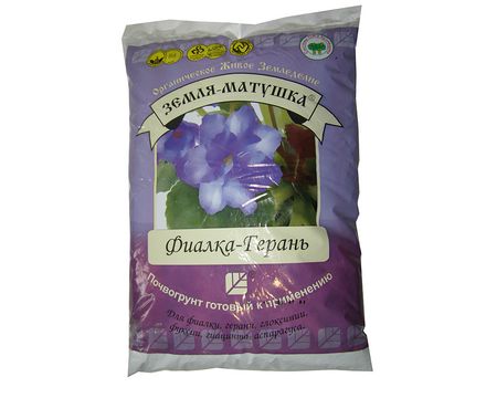Грунт Земля-Матушка Фиалка-герань 3л 