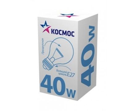 Лампа Космос Накал СТАНД ПР 40 Е27 