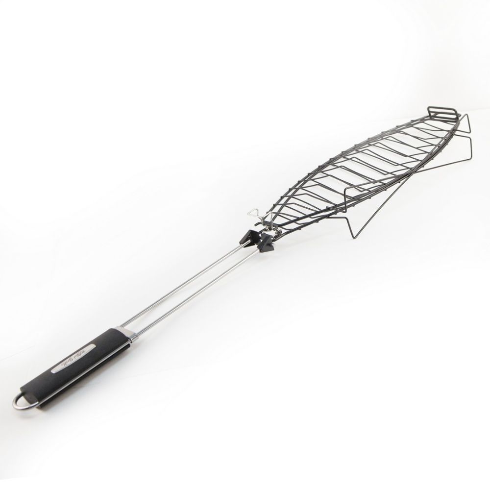 Решетка-гриль для рыбы 50х16cm съемная ручка Royalgrill