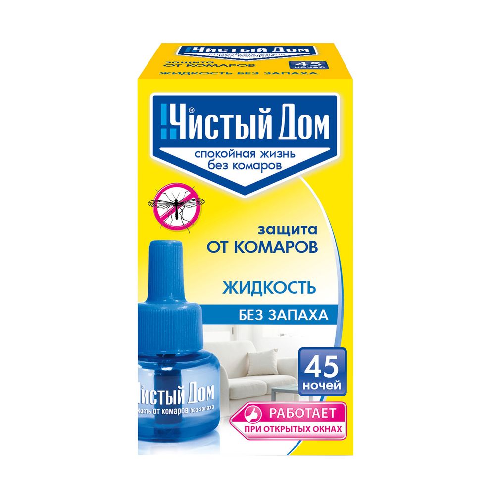 Жидкость от комаров 45 ночей 