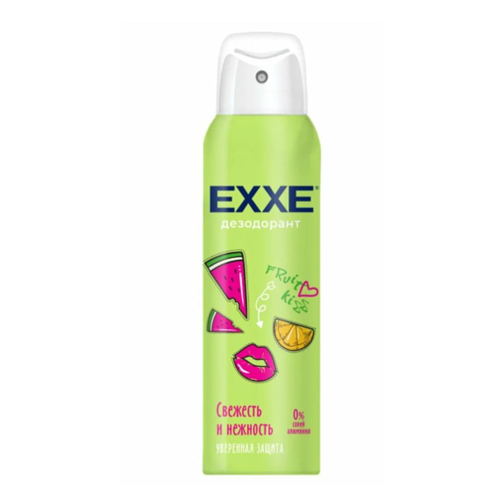 Дезодорант Свежесть и нежность Fruit kiss, спрей 150 мл EXXE ЖЕН. 